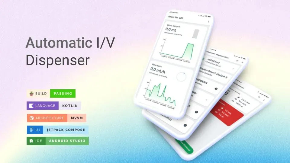 Automatic I/V Dispenser Android App