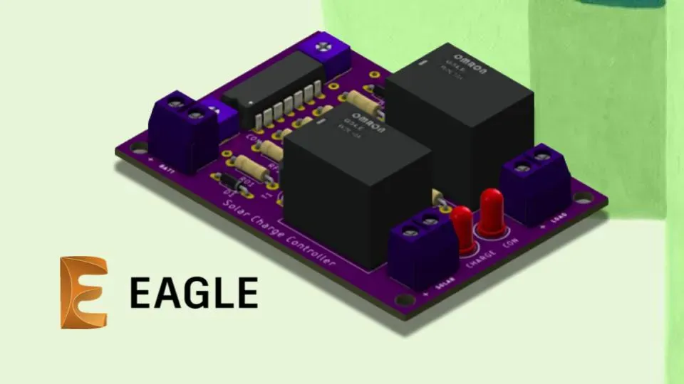 12V Solar Charge Controller PCB Design